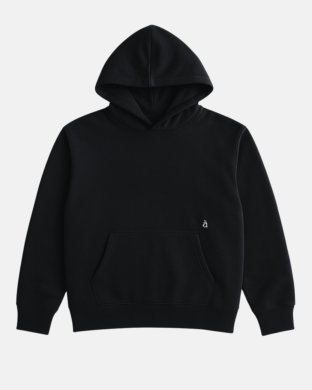 Signature Hoodie in Onyx Black